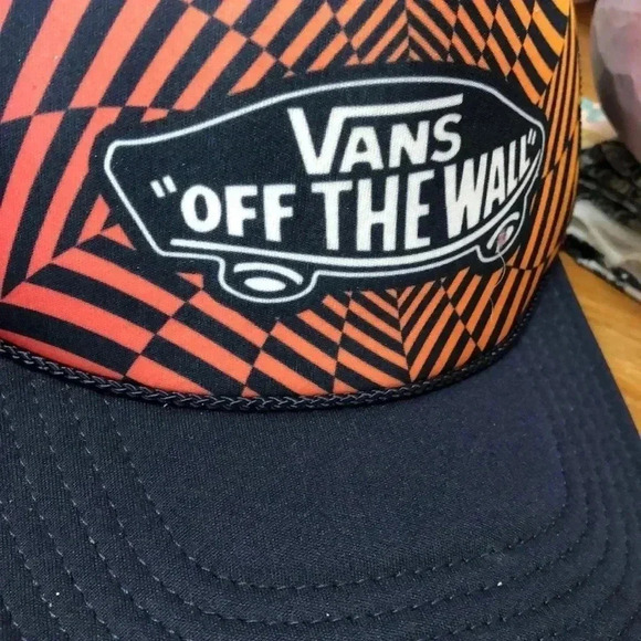 Otto Trucker Hat Van's Off the Wall - Picture 2 of 4